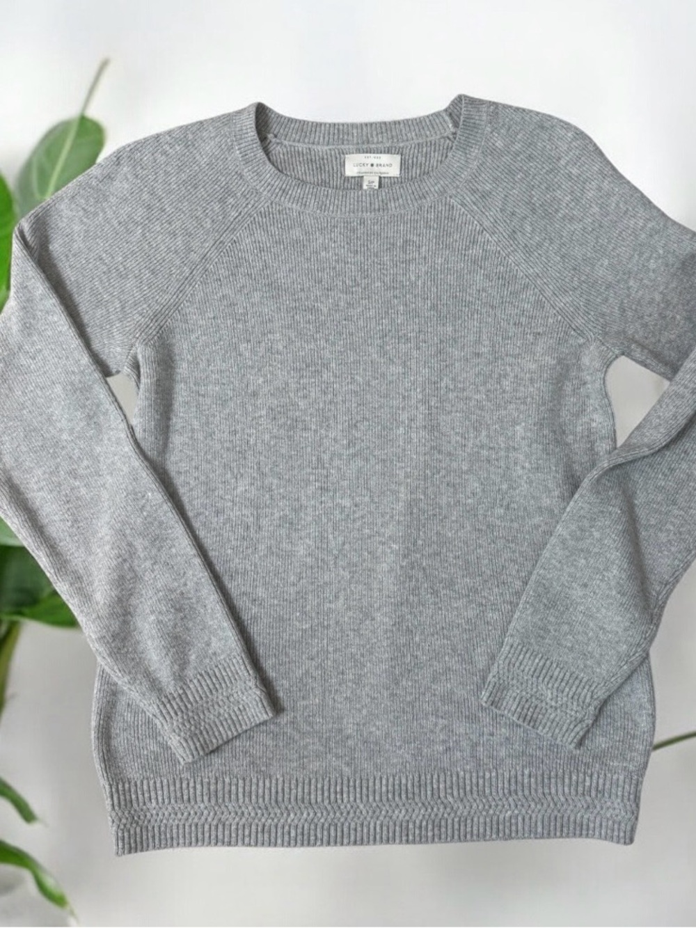 Lucky Brand Crew Neck Sweater Small